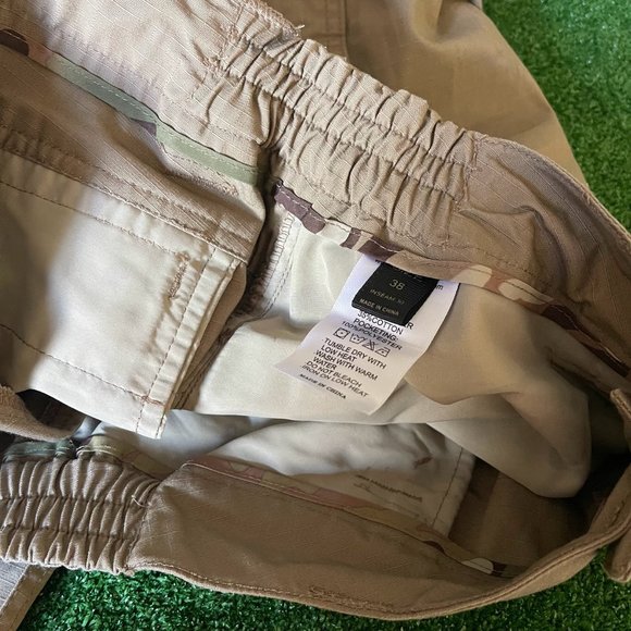 Free Soldiers Men's Water Resistant Tactical Cargo Beige Khaki Pants Size 38 - Picture 10 of 13